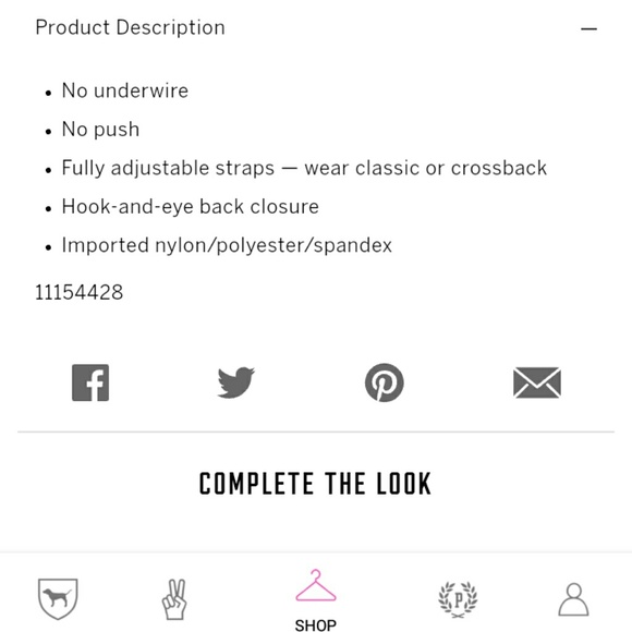 Wireless lightly lined Wear Everywhere VS PINK Bra - Picture 8 of 8